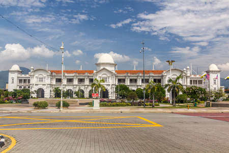 Historic train station in Ipoh, Malaysia.のeditorial素材