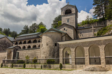View of Cetinje monastery, Montenegro