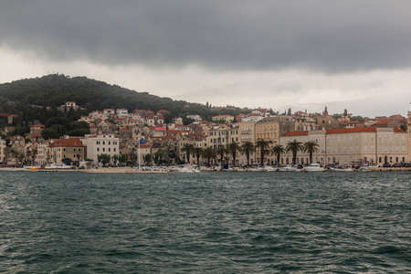 View of Split skyline, Croatiaのeditorial素材