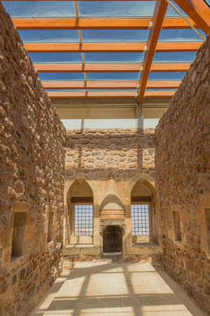 Room in Ishak Pasha palace near Dogubeyazit, Turkeyのeditorial素材