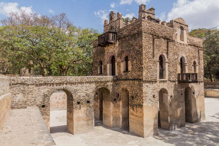 Fasilidas Bath in Gondar, Ethiopia