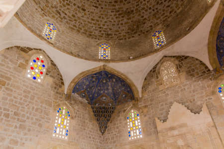 POCITELJ, BOSNIA AND HERZEGOVINA - JUNE 9, 2019:  Interior of Hadzi Alijna mosque in Pocitelj...