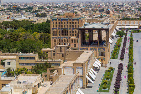 Ali Qapu Palace at Naqsh-e Jahan Square in Isfahan, Iran