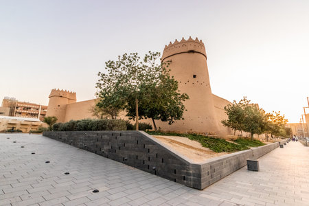 Masmak Fort in Riyadh, Saudi Arabiaの写真素材