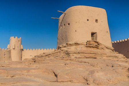 Zabal (Zaabal) castle in Sakaka, Saudi Arabiaの写真素材