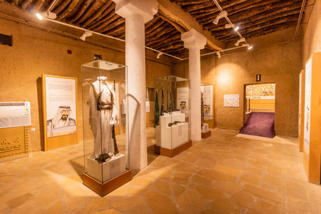 RIYADH, SAUDI ARABIA - NOVEMBER 1, 2021: Interior of Masmak Fort in Riyadh, Saudi Arabiaのeditorial素材