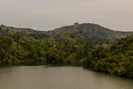 Lake Lyantonde near Fort Portal, Uganda