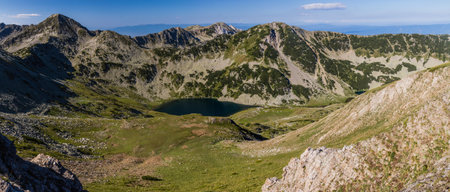 Vlahinski river valley in Pirin mountains, Bulgaria