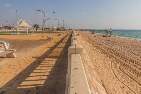 Janaba beach on Farasan island, Saudi Arabiaの写真素材
