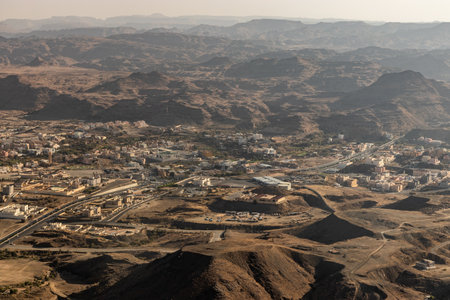 Aerial view of Dhahran al Janub, Saudi Arabia