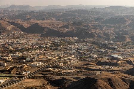 Aerial view of Dhahran al Janub, Saudi Arabia