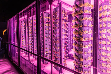 DUBAI, UAE - OCTOBER 28, 2021: Finland pavilion at Expo 2020 in Dubai, United Arab Emirates.のeditorial素材