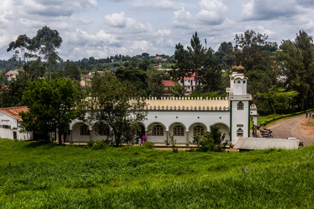 Kabarole Main Mosque in Fort Portal, Ugandaの写真素材