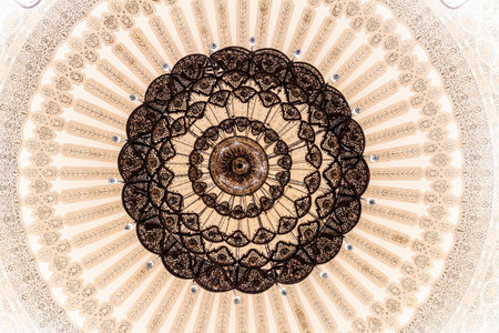 Dome of the Uganda National Mosque in Kampala, Ugandaの写真素材