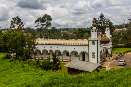 Kabarole Main Mosque in Fort Portal, Ugandaの写真素材