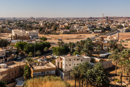Aerial view of Sakaka, Saudi Arabia