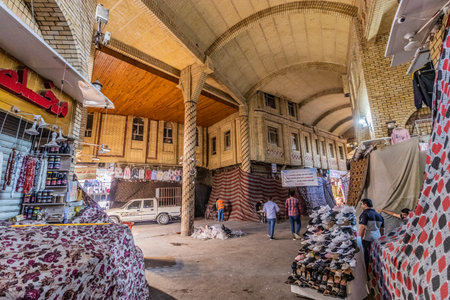 ERBIL, IRAQ - OCTOBER 7, 2022: View of Qaysari Bazaar in Erbil (Hawler), Kurdistan Region of Iraqのeditorial素材