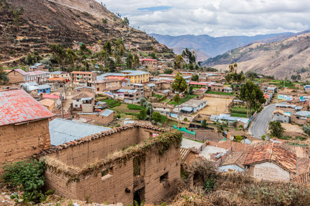 Tarmatambo village near Tarma town, Peru