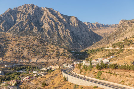 Mountains above Amedi (Amadiye) town, Kurdistan Region of Iraq