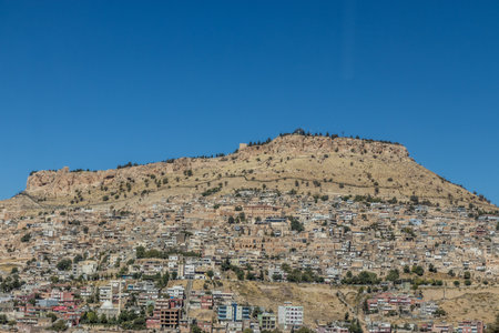 Mardin Castle above Mardin town, Turkey