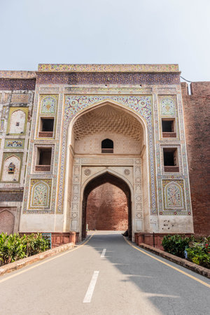 Entrance of Lahore Fort through Postern Gate, Pakistan