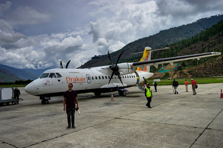 PARO at BHUTAN - May 27, 2017のeditorial素材