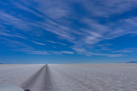 Salar de Uyuni Desert Boliviaの写真素材