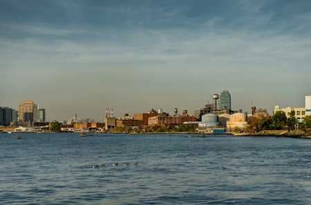 New York Skyline Cityview Manhattanの写真素材