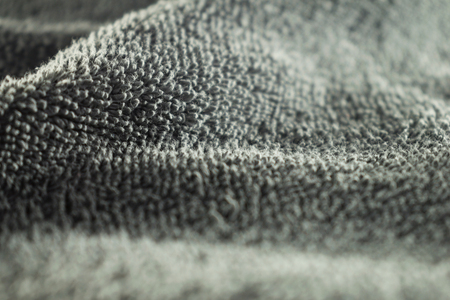 Grey Towel Backgroundの写真素材