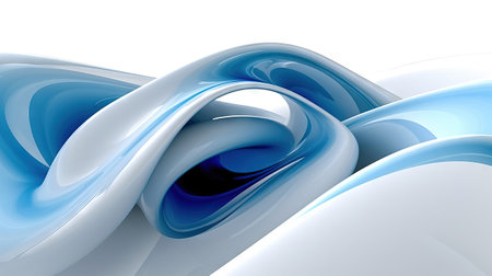 mondern 16:9 abstract shapes texture on white and blue. wallpaperの素材