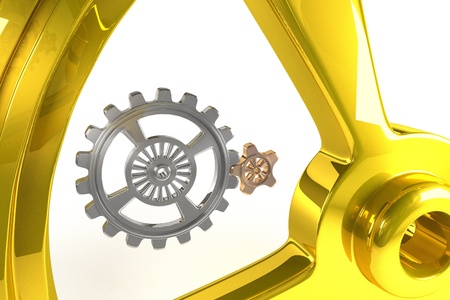 Cogwheels - 3 Colorsの写真素材