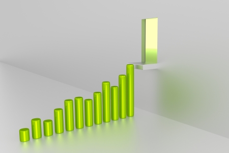 Chart - Good Resultsの写真素材