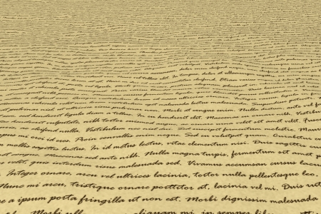 Manuscript - Lorem Ipsumの写真素材