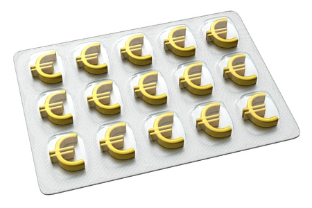 Pharmaceutical Business - Euroの写真素材