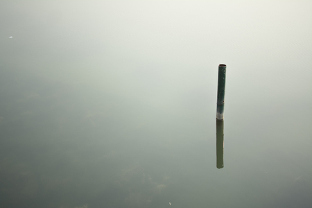 calm reflectionの写真素材