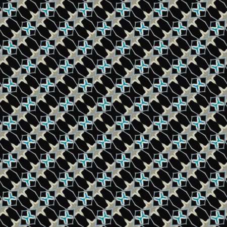 Seamless pattern made from colorful butterfly wing for background texture