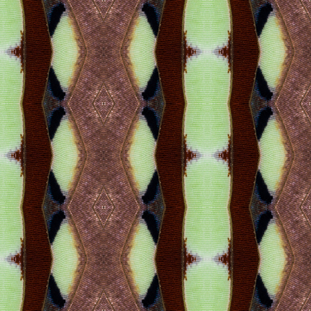 Seamless pattern made from colorful butterfly wing for background texture , common nawab