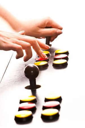 Arcade controls, playing