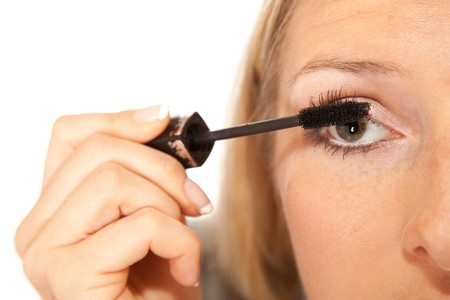 Eyelashes makeupの写真素材