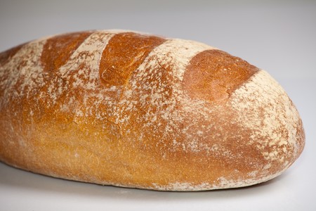 Fresh natural wheat breadの写真素材