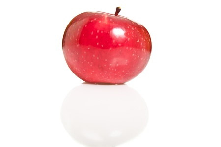 Apples on whiteの写真素材