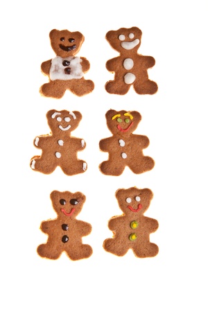 Home baked ginger biscuitsの写真素材