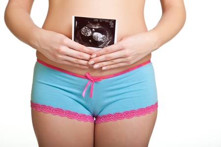 Pregnant bellyの写真素材