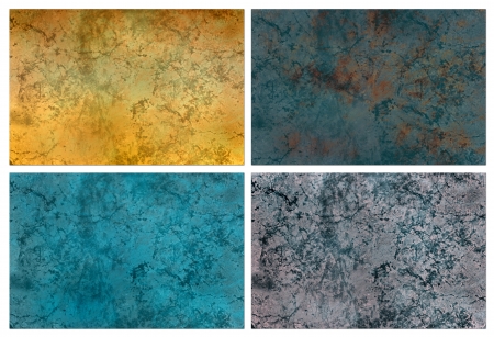 Set of marble slab surface texture to background の写真素材