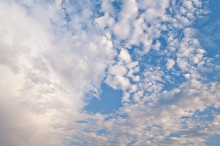 Cloud in Blue Skyの写真素材