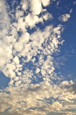 Clouds in Blue Skyの写真素材