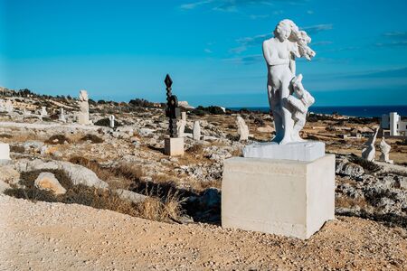Ayia Napa,Cyprus: Ayia Napa Sculpture Park,CyprusMay 2018のeditorial素材
