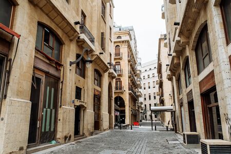Beirut, Lebanon - May 2018: Beirut City at Beirut Souks in Beirut, Lebanon.のeditorial素材