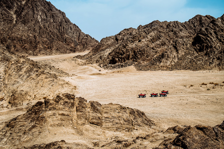 ATV safaris. Excursions in Egypt.の写真素材