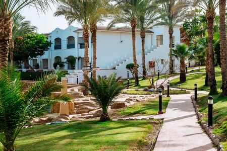 EGYPT, SHARM EL SHEIKH. Visit the hotels auditor and evaluating the level of decoration area.のeditorial素材